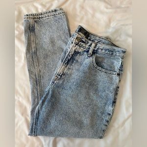 Abercrombie High Rise Mom Jean